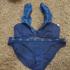 NWT Navy Loft bikini 👙
